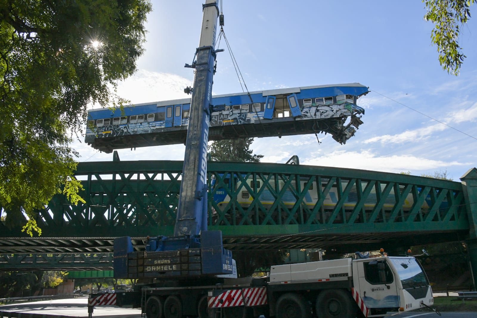 remoción del tren San Martín Palermo