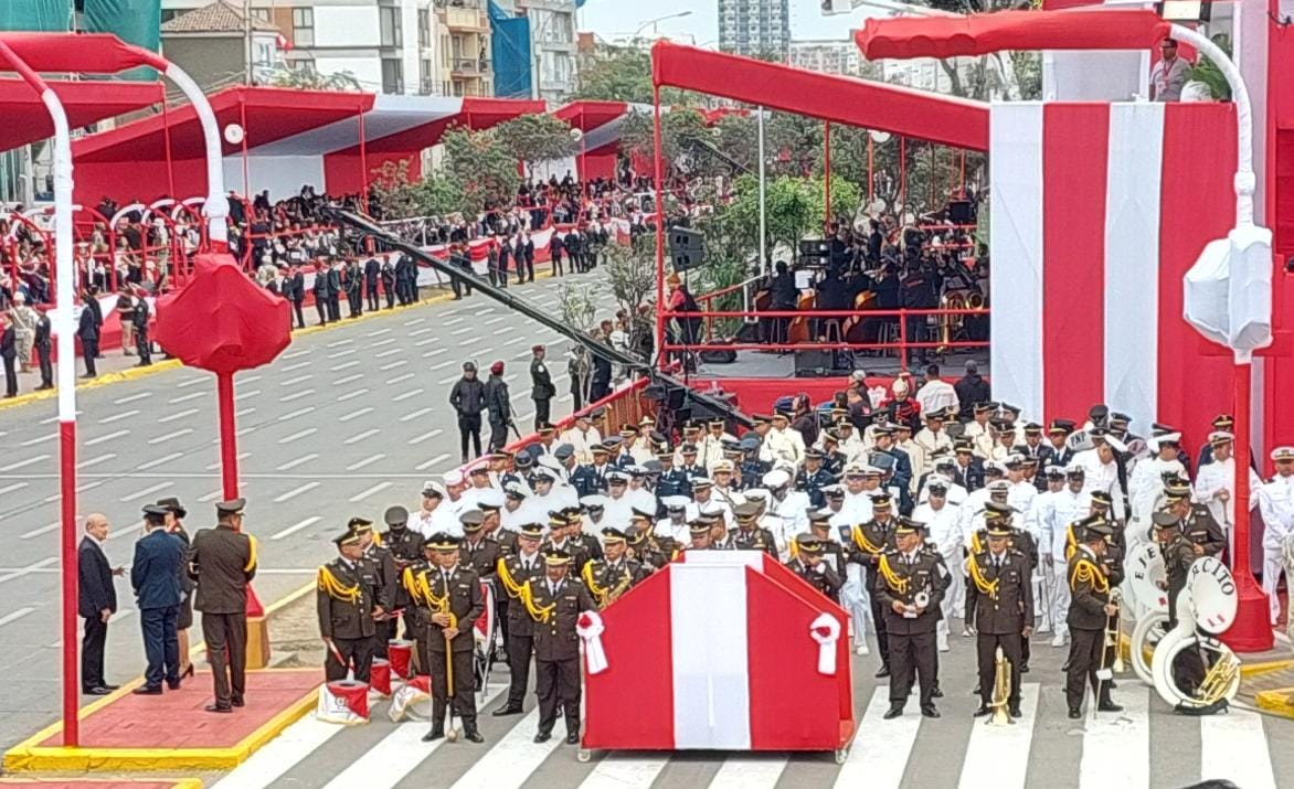 Postales previas a la Parada Militar 2023 por Fiestas Patrias