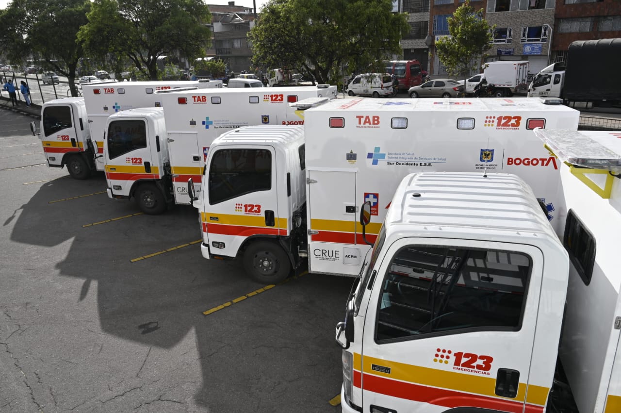 Ambulancias Secretaría de Salud-Colombia-Bogotá-14-07-2022